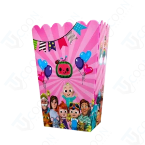 Custom Cocomalon Popcorn Boxes