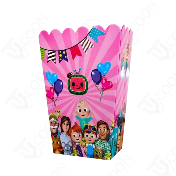 Custom Cocomalon Popcorn Boxes
