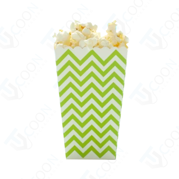 Green Popcorn Box