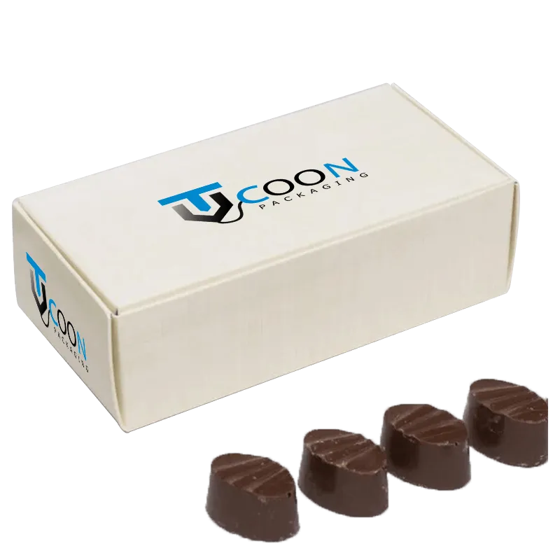 custom white candy boxes
