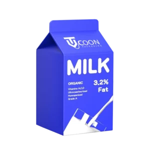 Half Pint Milk Cartons