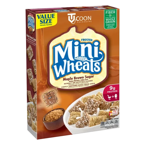 12x8x2 inch cereal box