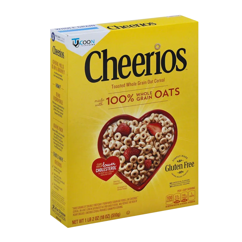 custom cereal boxes no minimum