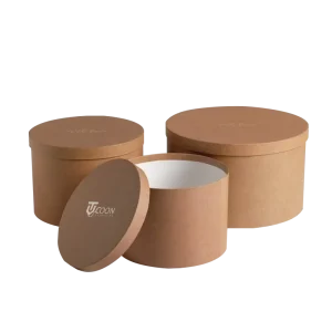 round cardboard boxes