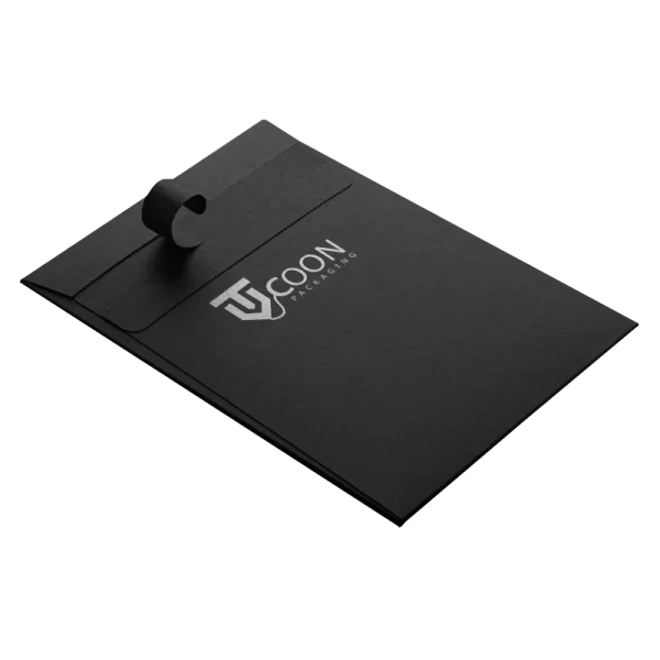 Custom corrugated packaging box with tear strip
