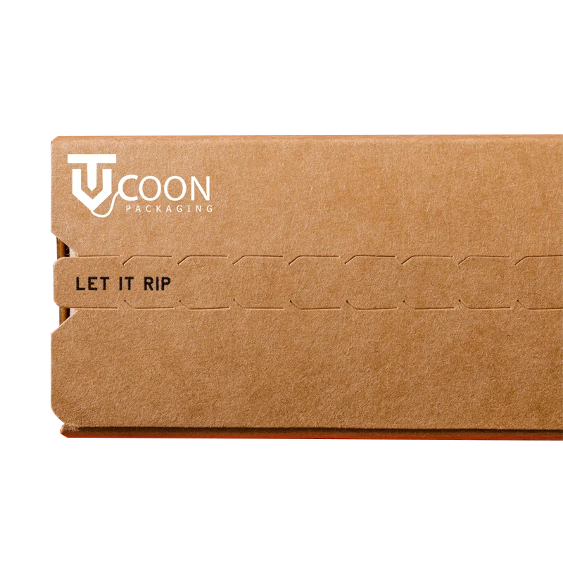 Custom Mailer Boxes with tear strip