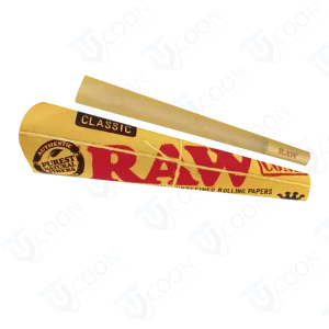 raw paper cones