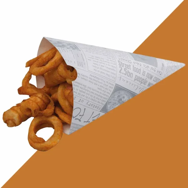 Custom Paper Snack Cones
