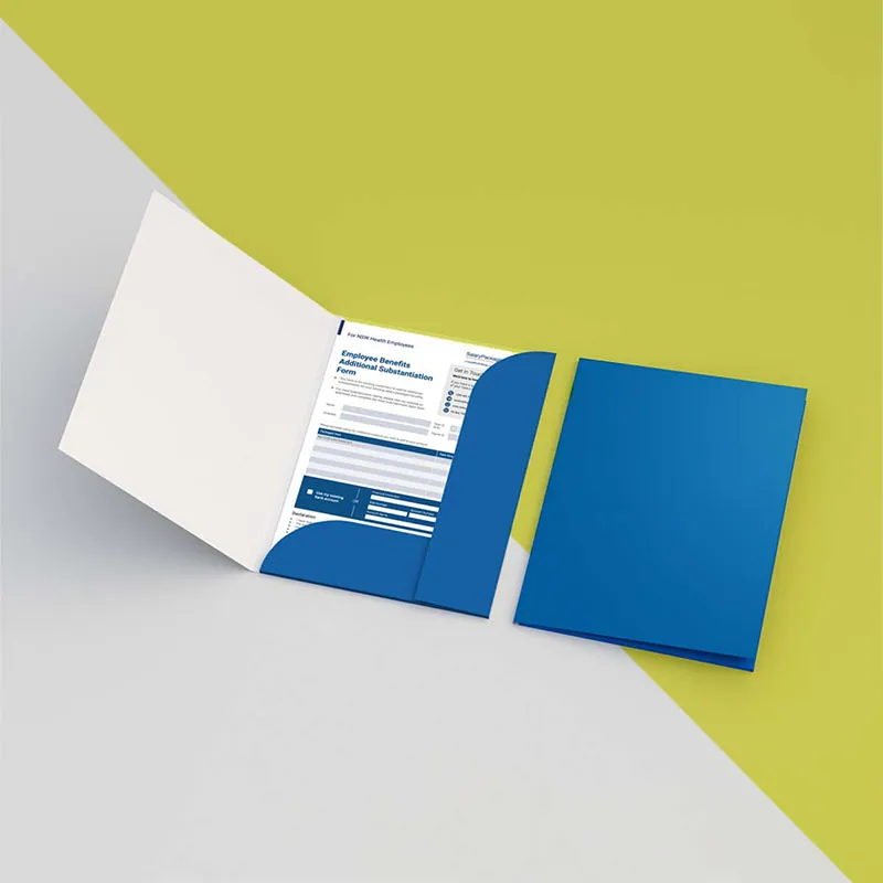 Custom Twin Pocket Presentation Folders