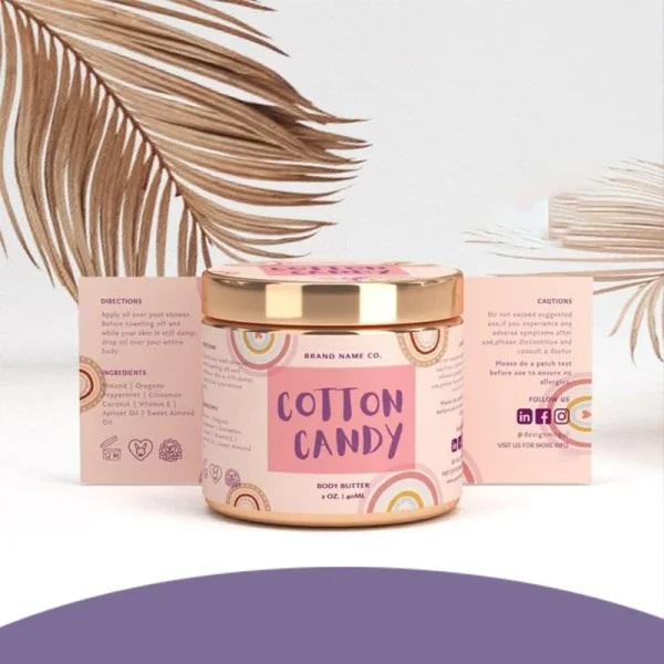 Body Butters Labels