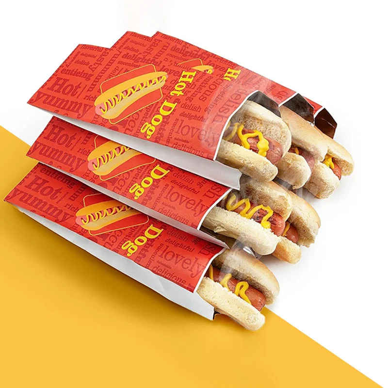 Hot Dog Paper Wrapper