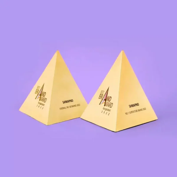 Pyramid Shaped Packaging Box