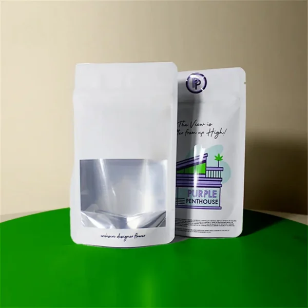 Custom Mylar Bag With Window