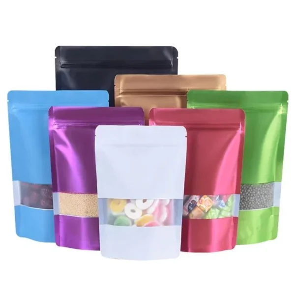 Custom Mylars Bags With Window